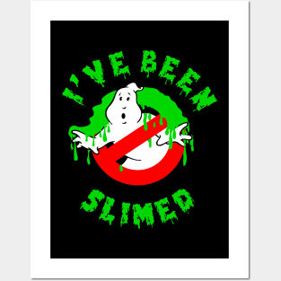 I've Been Slimed Ghost Classic Logo 2 Posters and Art